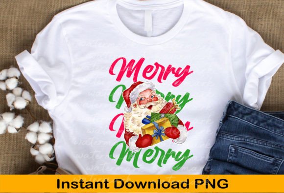 Is Retro Christmas Png, Merry Christmas Ready for the Hoop?