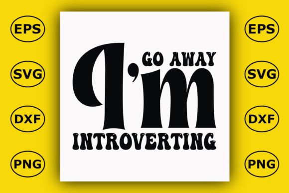 Retro Sassy T-Shirt Design: Go Away I'm